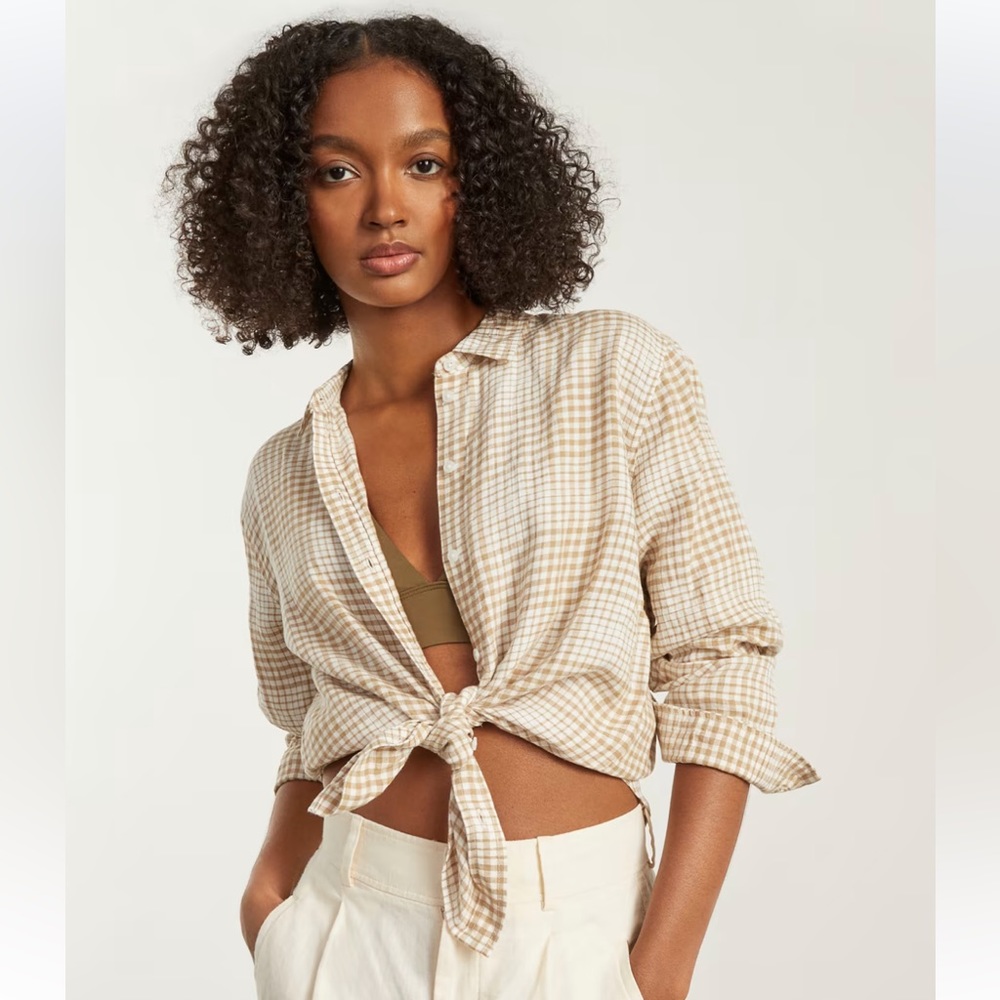 Everlane NWT linen button down